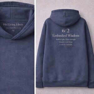 6/2 Role Model - Hermit Hoodie unisex/human design-Slate/resonance collection
